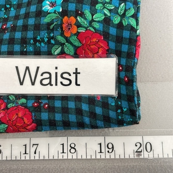 Matilda Jane Dress Women's Small Blue Green Floral Long Sleeve - Picture 15 of 17